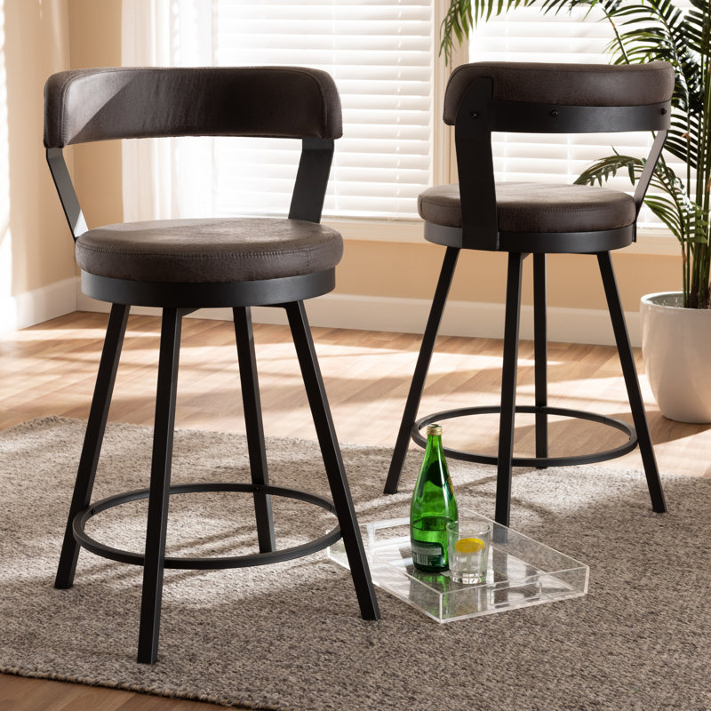 Williston Flint Swivel Bar & Counter Stool & Reviews Wayfair
